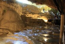 Известна своими травертинами - пещера Каклык в Денизли - Kaklık Mağarası - Honaz Denizli