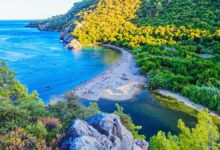 Рекомендации по пляжу для молодых путешественников в Анталии - Пляж Олимпос - Çıralı Kemer Antalya