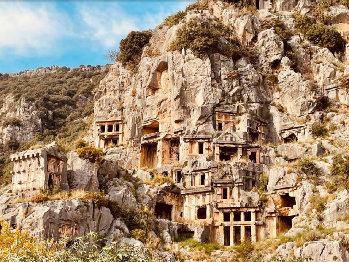 Древний город Мира - Руины и скальные гробницы - Демре, Анталия