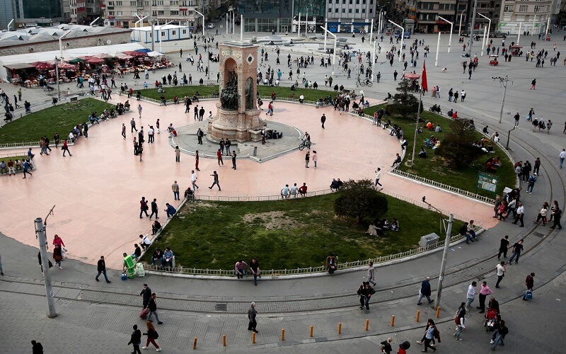 Площадь Таксим - Бейоглу Стамбул