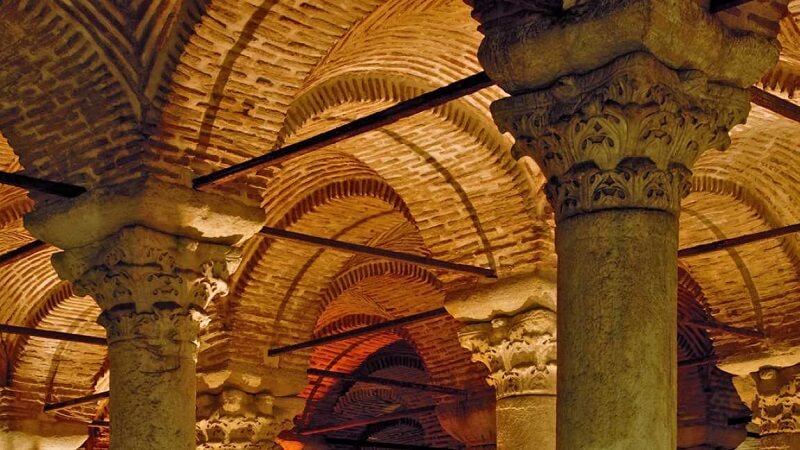 Цистерна базилики Стамбула Фатих