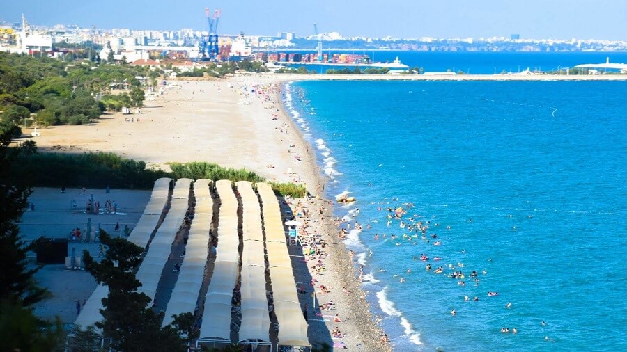 Пляж Сарысу и место для пикника - Sarısu Plajı