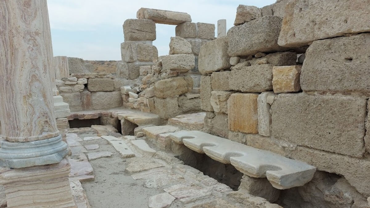 Древние чудеса изучение руин и истории города Триполис - Tripolis Antik Kenti - Buldan Denizli